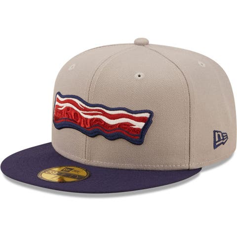 Salt Lake Bees Gray/Black Snapback Hat New Era Minor League Baseball Cap