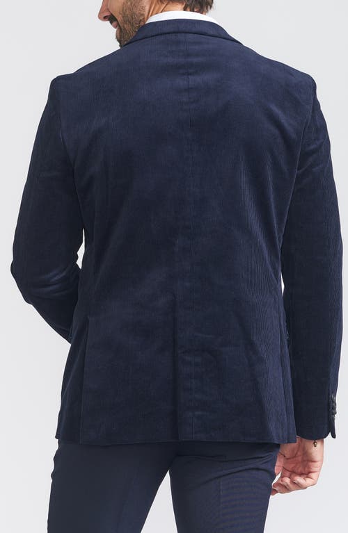 Savile Row Co Corduroy Sport Coat In Navy