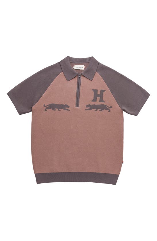 Shop Honor The Gift Rosecrans Knit Polo In Hickory