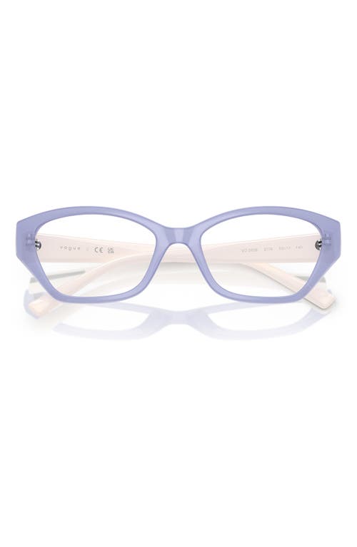 Vogue 51mm Cat Eye Optical Glasses In Purple