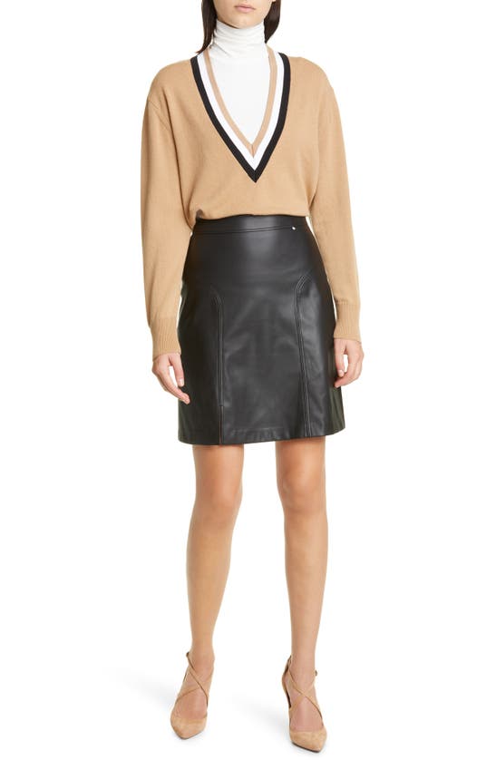 HUGO BOSS BOSS ENANI SLEEVELESS TURTLENECK TOP 