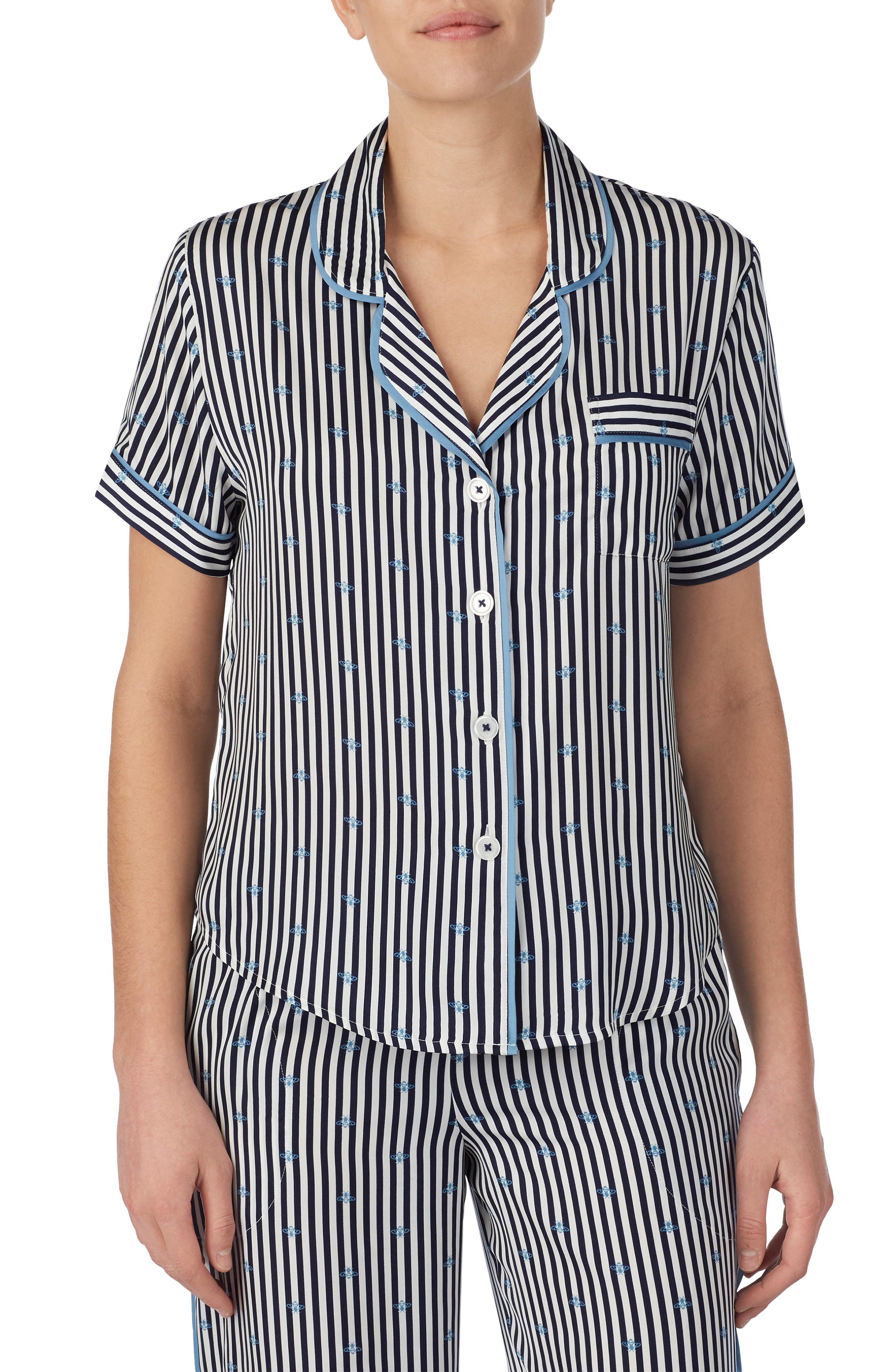 Room Service Pajama Top, Blue (Nordstrom Exclusive)