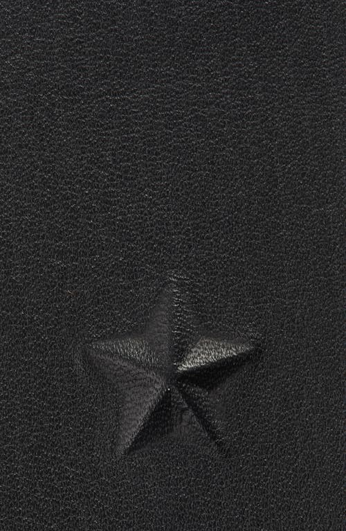 Shop Allsaints Star Studded Belt In Black/matte Black