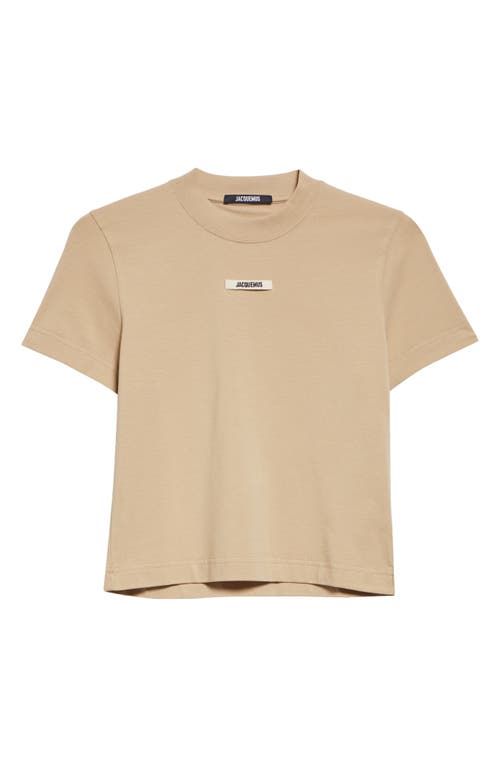 Jacquemus Le T-Shirt Logo Embroidered Grosgrain at Nordstrom,