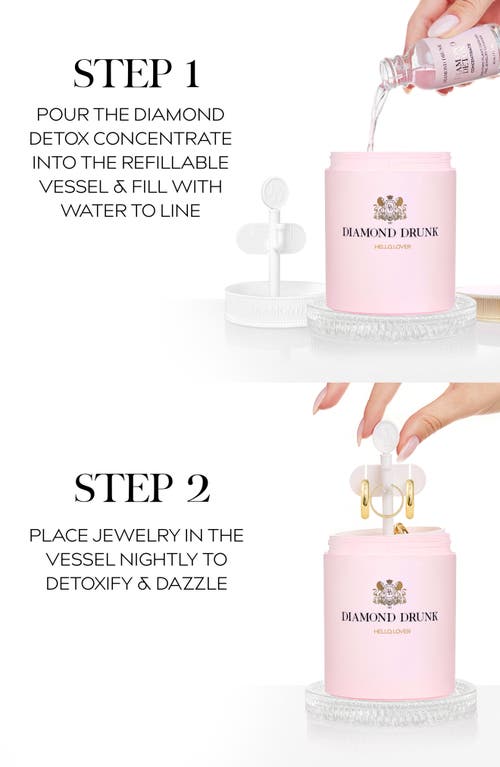 Diamond Drunk Fine Jewelry Cleaner Starter Collection In Hello Lover