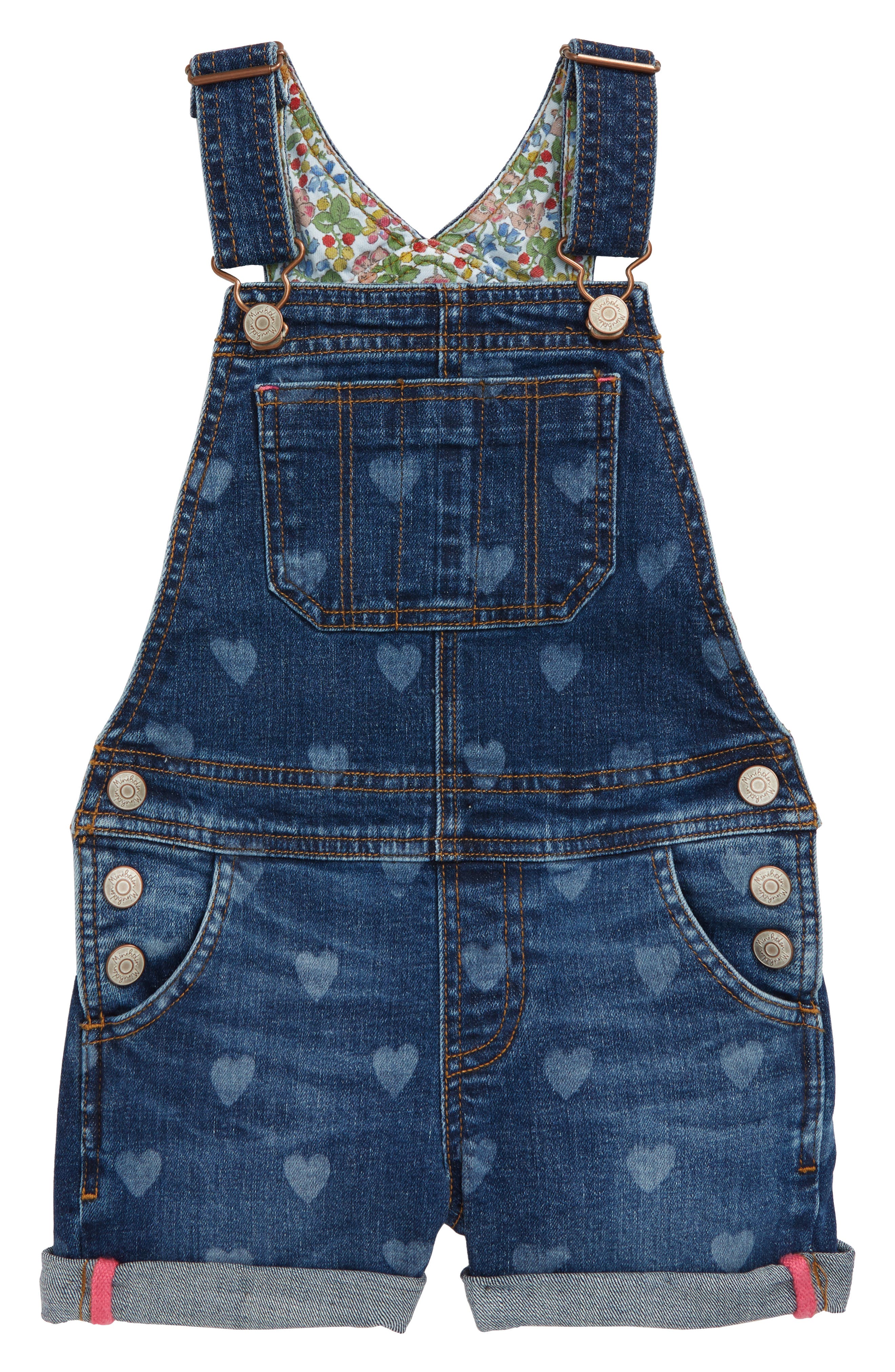 little girl short overalls