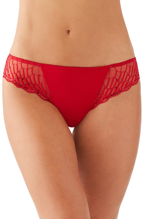 Wacoal La Femme Bikini in Equestrian Red 