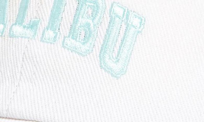 Shop Bp. Destination Adjustable Baseball Cap In White- Baby Blue