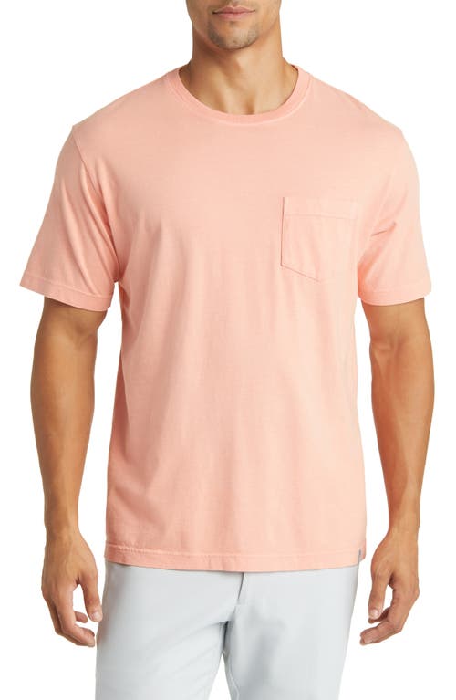 Lava Wash Pocket T-Shirt in Paradise Orange