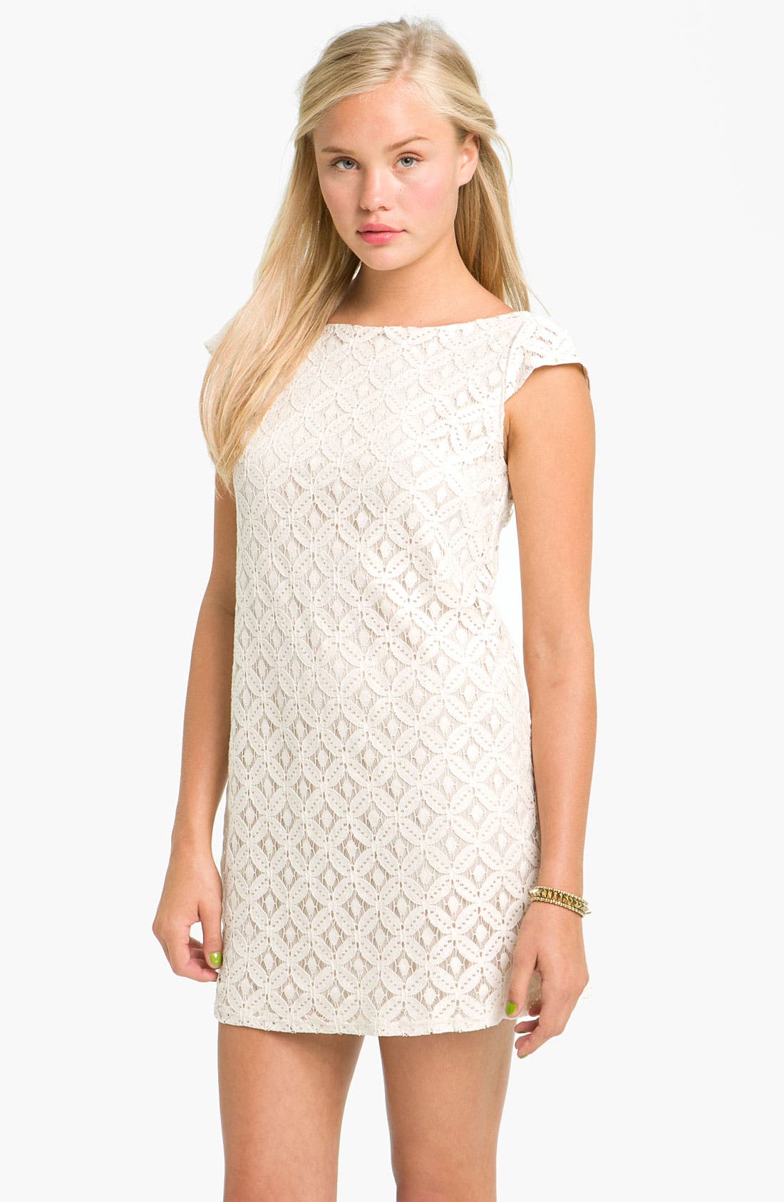 nordstrom white dresses juniors
