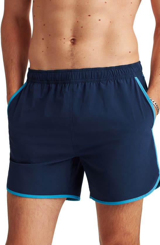 BONOBOS CURVED HEM SWIM TRUNKS