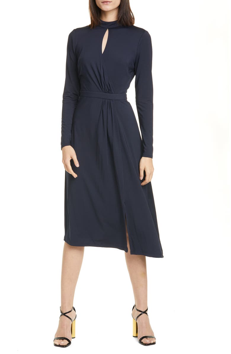 Ted Baker London Long Sleeve Asymmetrical Dress | Nordstrom