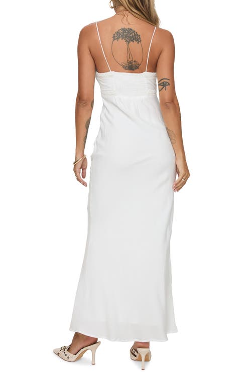 Shop Princess Polly Emily Maxi Dress In White