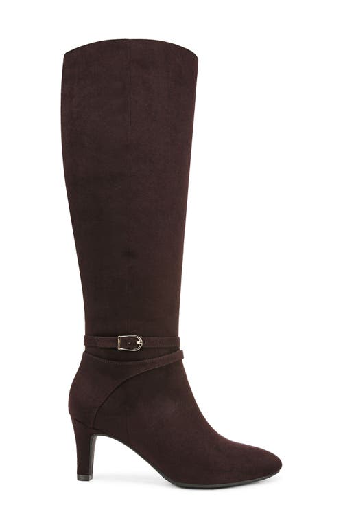 Shop Lifestride Guild Tall Boot In Dark Chocolate