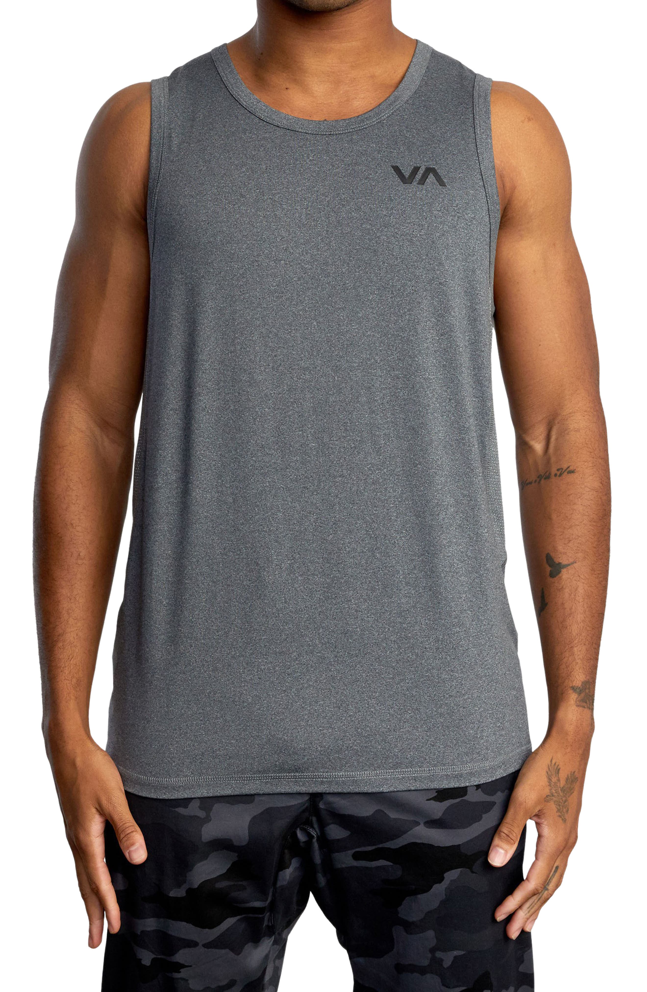 Nordstrom Boys Clothing Tops Tank Tops The Boy Cotton Tank in Pirate Black at Nordstrom 