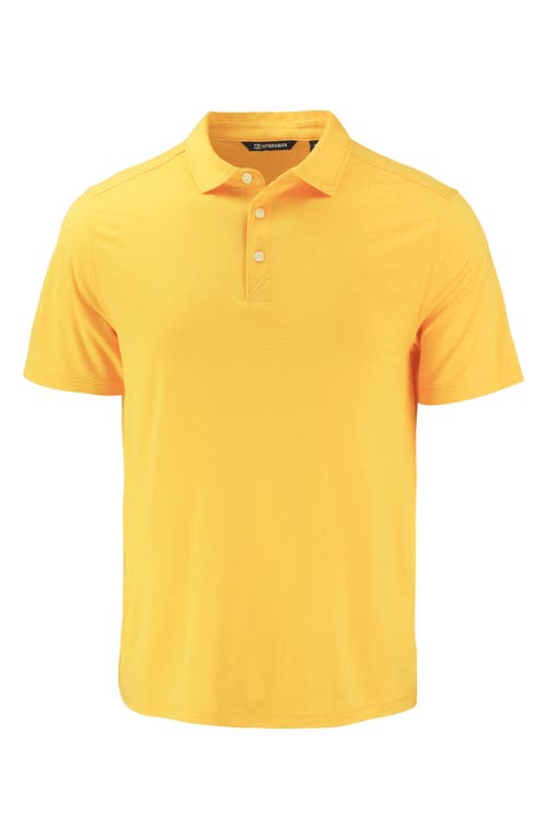 Shop Cutter & Buck Comfort Performance Jersey Polo In College Gold