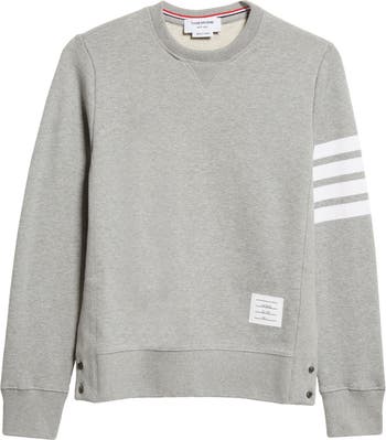 Thom Browne Stripe Sleeve Sweatshirt Nordstrom