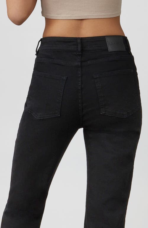 Lola Jeans Denver High Rise Straight Jeans In Black