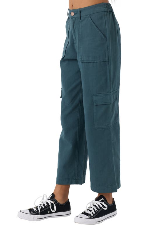 Shop O'neill Kids' Summer Cargo Ankle Pants In Slate