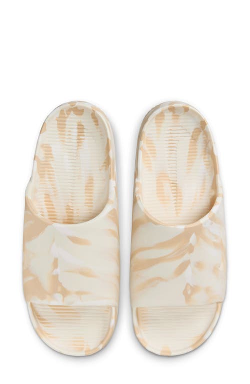 Nike Calm Slide Sandal In Phantom/phantom