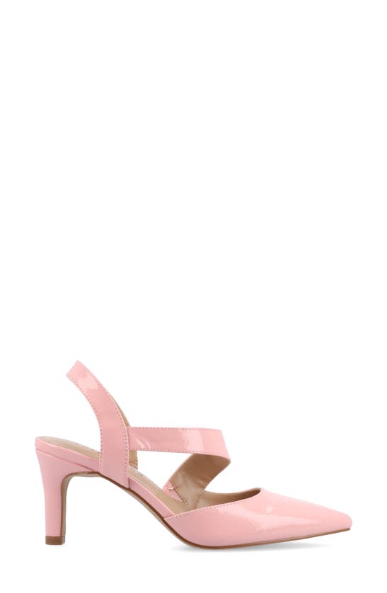 Journee Collection Scarlett Pointed Toe Pump In Pink