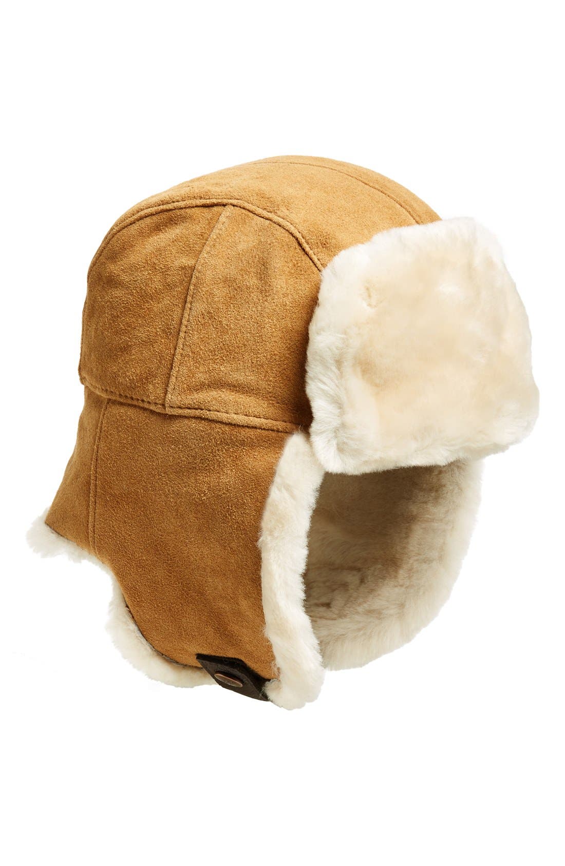 UGG® Australia 'Lockwood' Genuine Shearling Trapper Hat Nordstrom