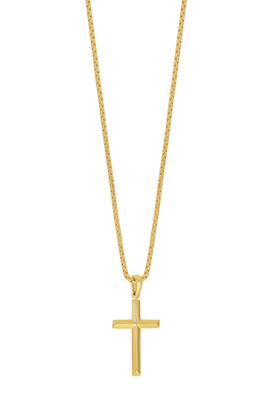 Bony Levy 14k Yellow Gold Cross Pendant Necklace