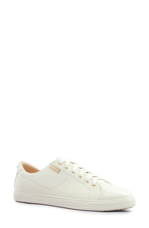 Frankie4 Nat Iii Cap Toe Sneaker In White Tumbled