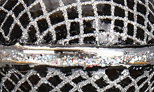 Old World Christmas Microphone Glass Ornament In Black/silver