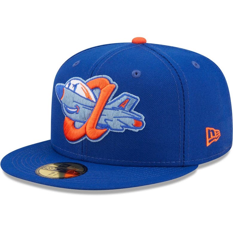 New Era Blue Aberdeen Ironbirds Authentic Collection 59fifty Fitted Hat ...