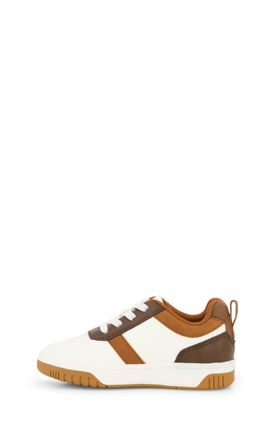 Kenneth Cole Kids' Cyril Braxton Sneaker In Brown Multi