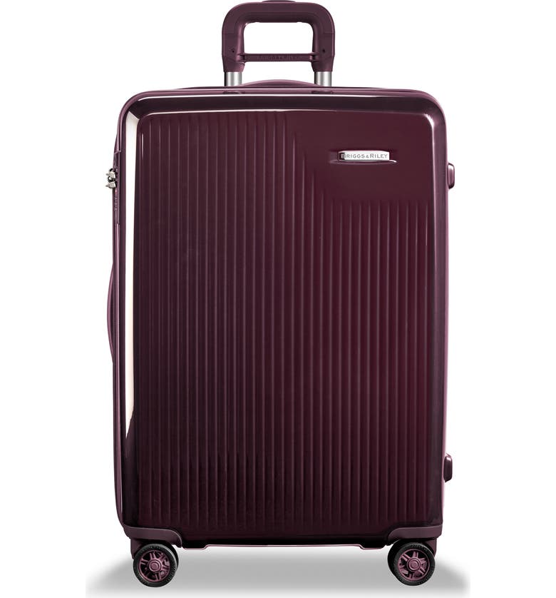 BRIGGS & RILEY Sympatico 27-Inch Expandable Wheeled Packing Case, Main, color, PLUM