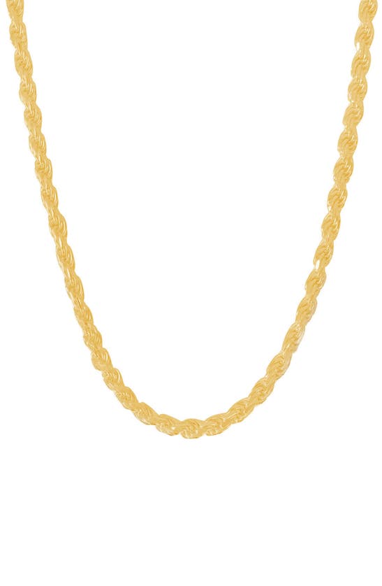 Shop Best Silver Rope Chain Necklace In Gold