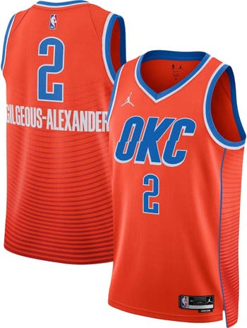 Oklahoma City Thunder Jordan Statement Edition Swingman Jersey - Orange -  Shai Gilgeous-Alexander - Unisex
