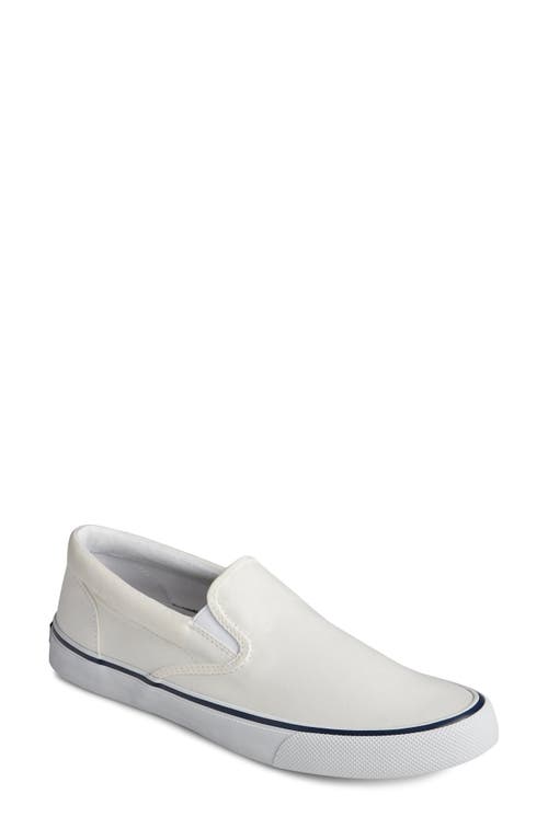 Striper II Slip-On Sneaker in White