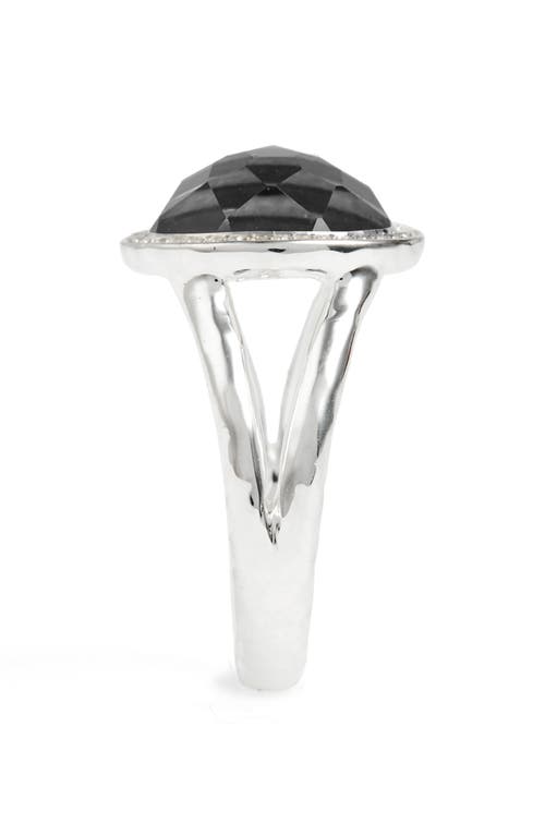 Shop Ippolita Mini Stella In Silver/hematite