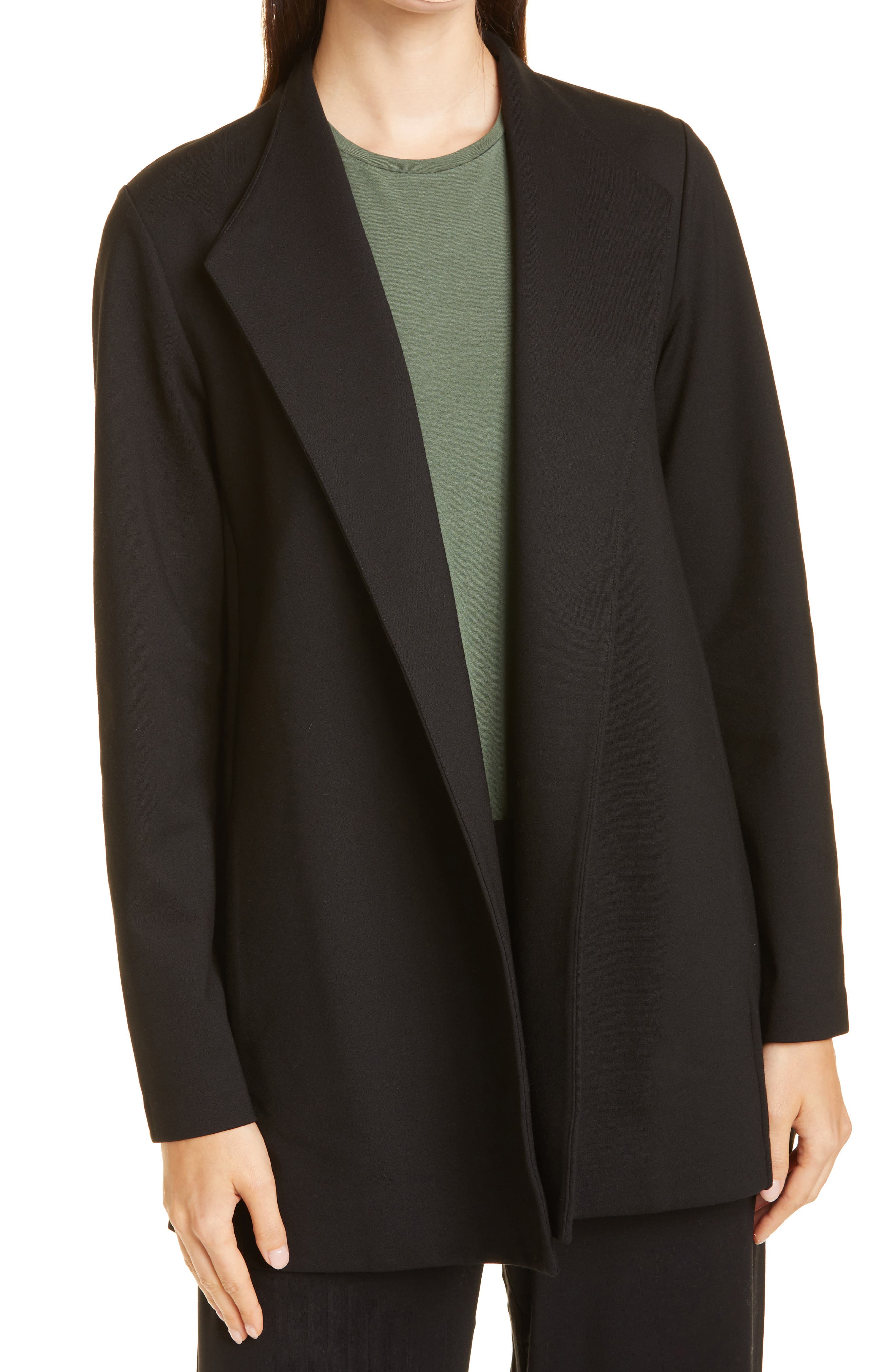 eileen fisher long jacket