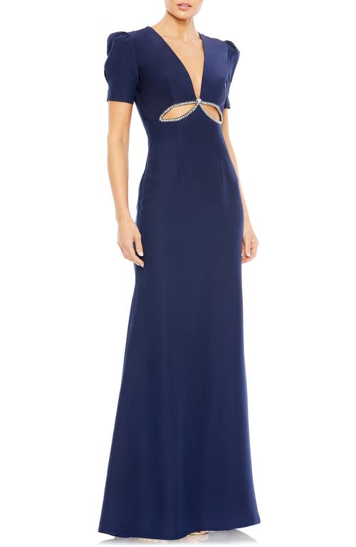 Mac Duggal Cutout Column Gown at Nordstrom,