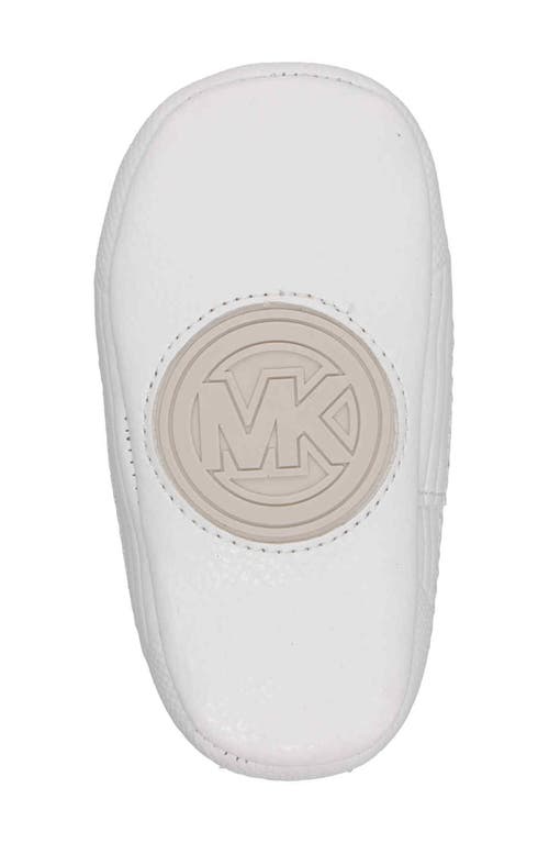 Shop Michael Michael Kors Izetta Sneaker In Vanilla