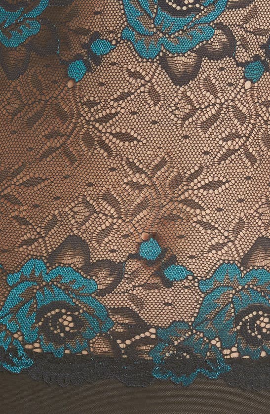 ANN SUMMERS ANNE SUMMERS KIERA LACE HALTER BASQUE WITH GARTER STRAPS