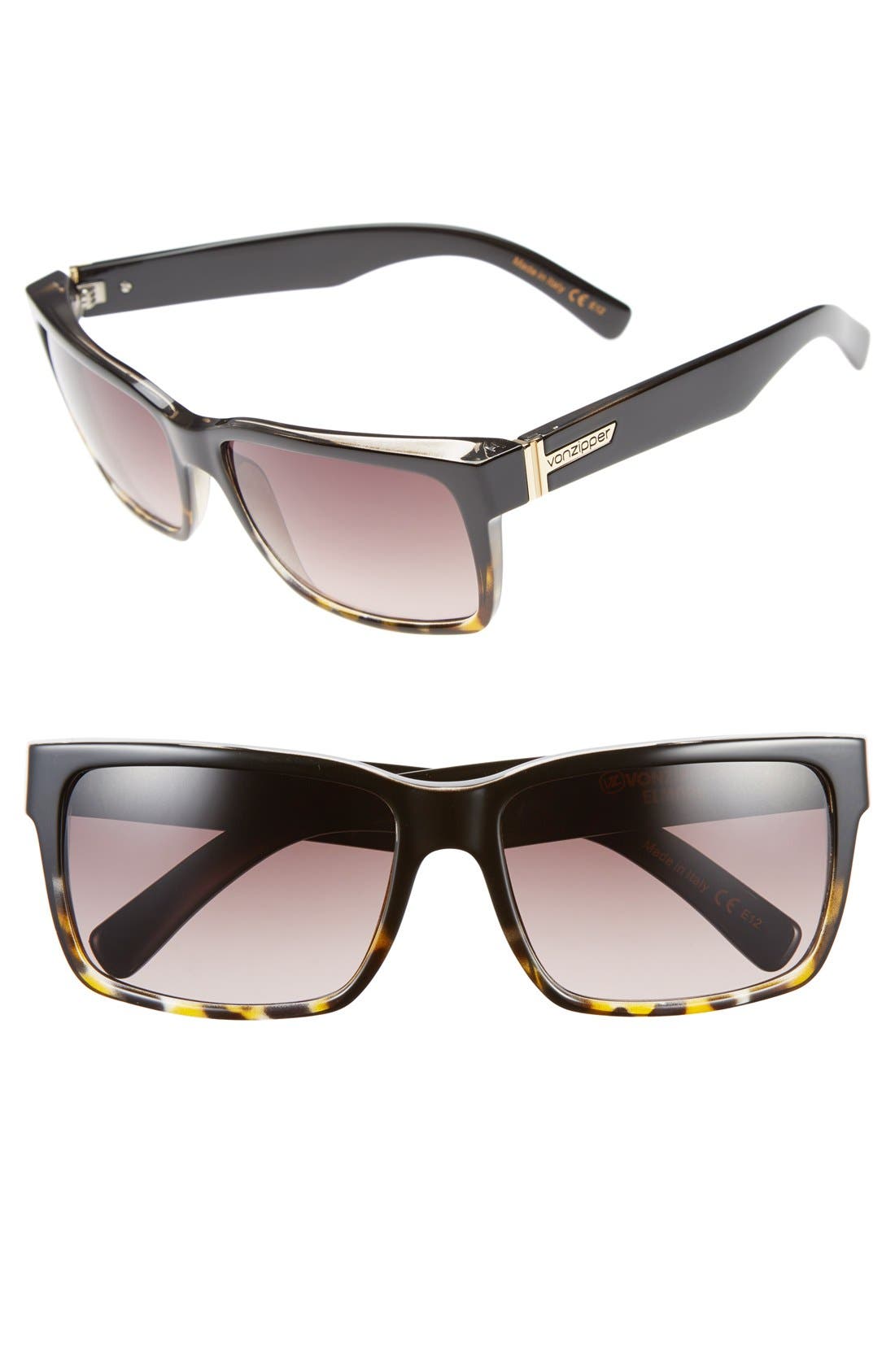 Von Zipper 'Elmore' 61mm Rectangular Sunglasses Nordstrom
