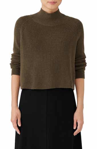 Eileen fisher sales cashmere turtleneck sweater