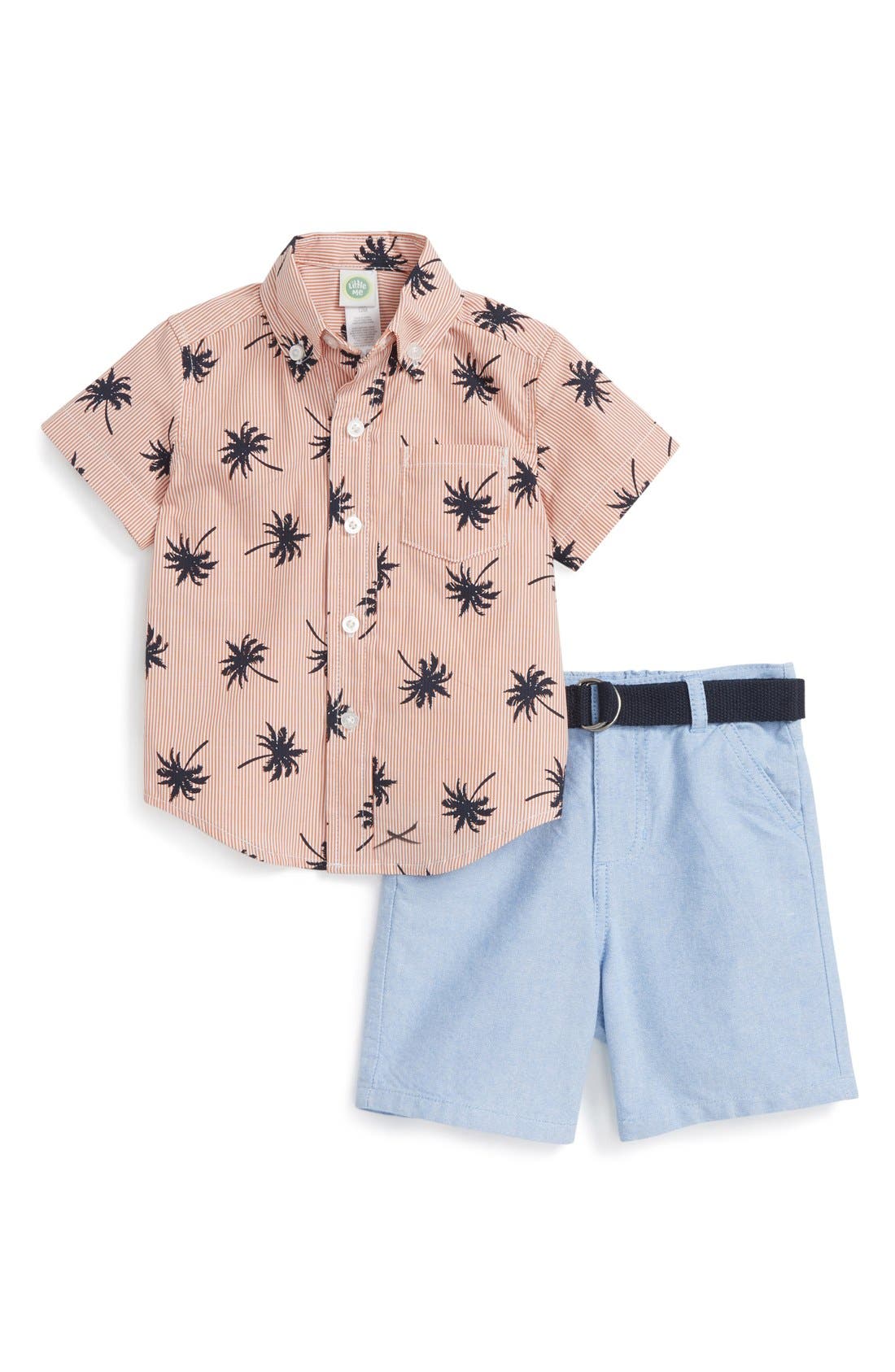 baby boy palm tree shirt