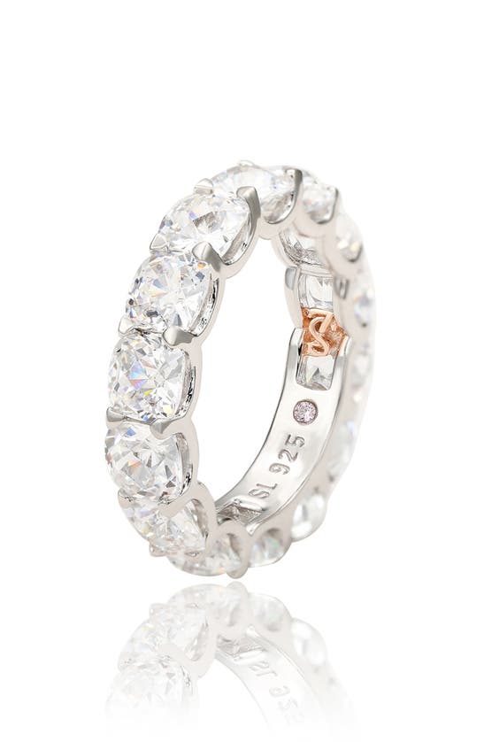 SUZY LEVIAN SUZY LEVIAN CUBIC ZIRCONIA ETERNITY BAND RING