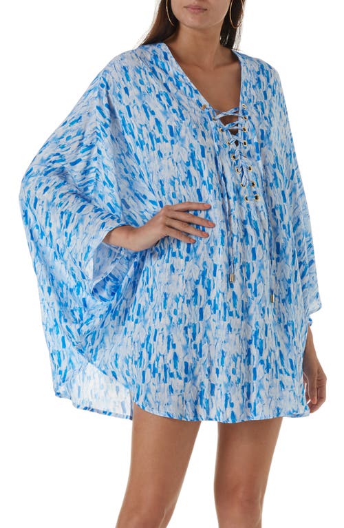 Melissa Odabash Lottie Cover-Up Tunic in Waterfall