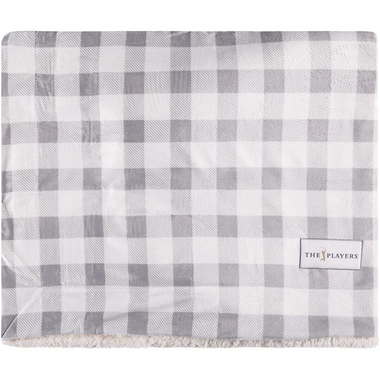 Ahead The Players Sherpa 48'' X 60'' Blanket In White