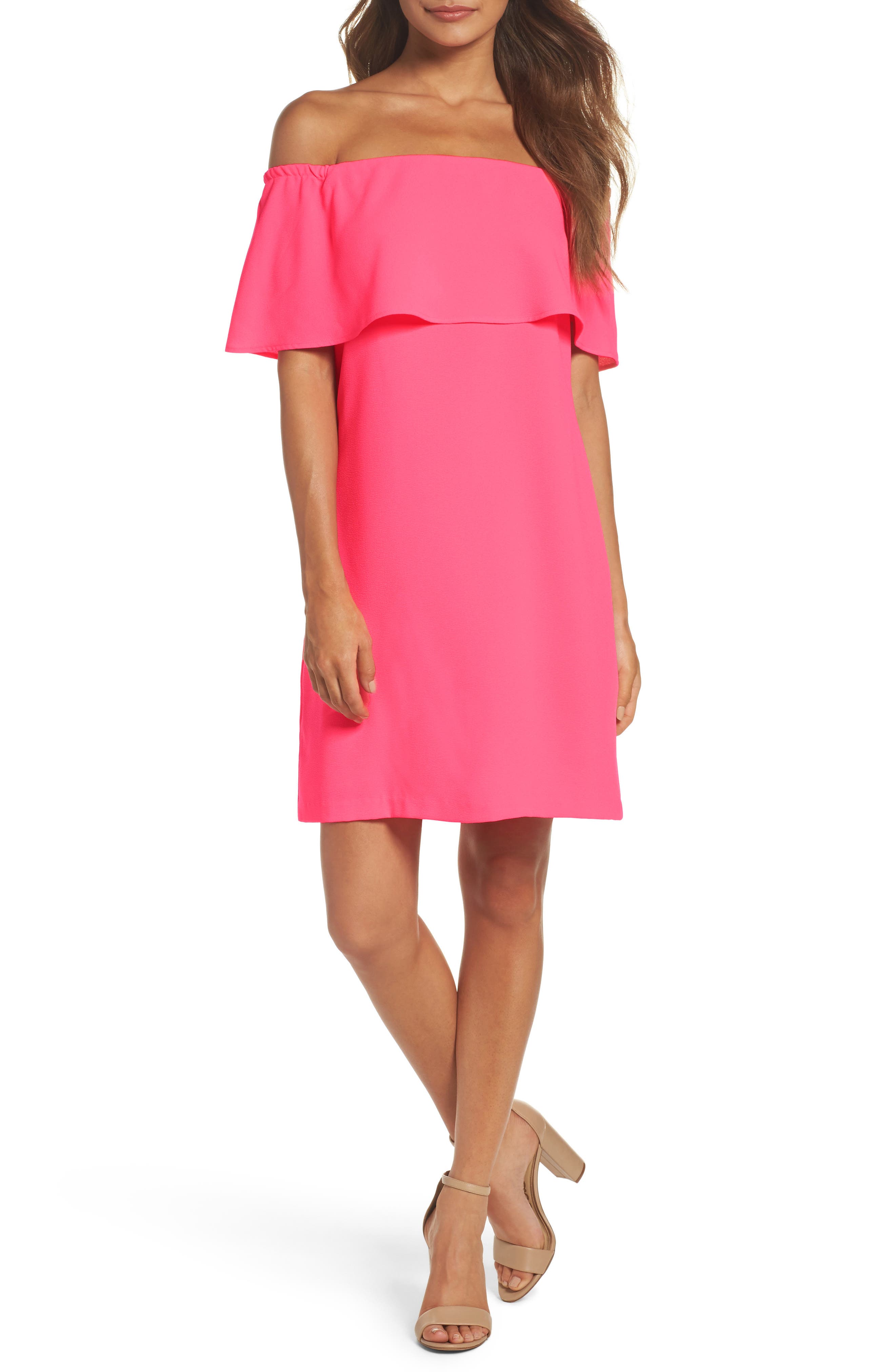 nordstrom pink dress