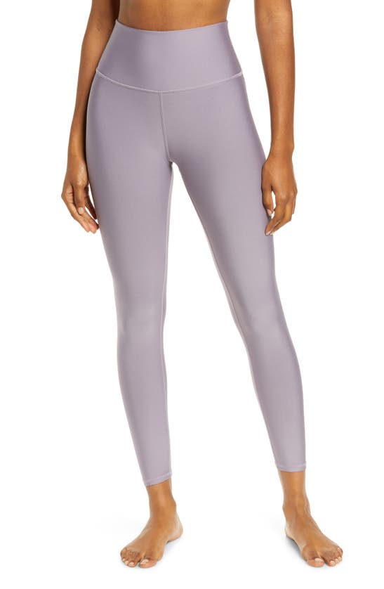 Shop Alo Yoga Airlift High Waist 7/8 Leggings In Soft Mulberry