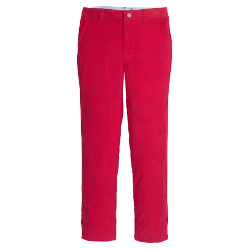 Little English Kids' Classic Pant In Red Corduroy