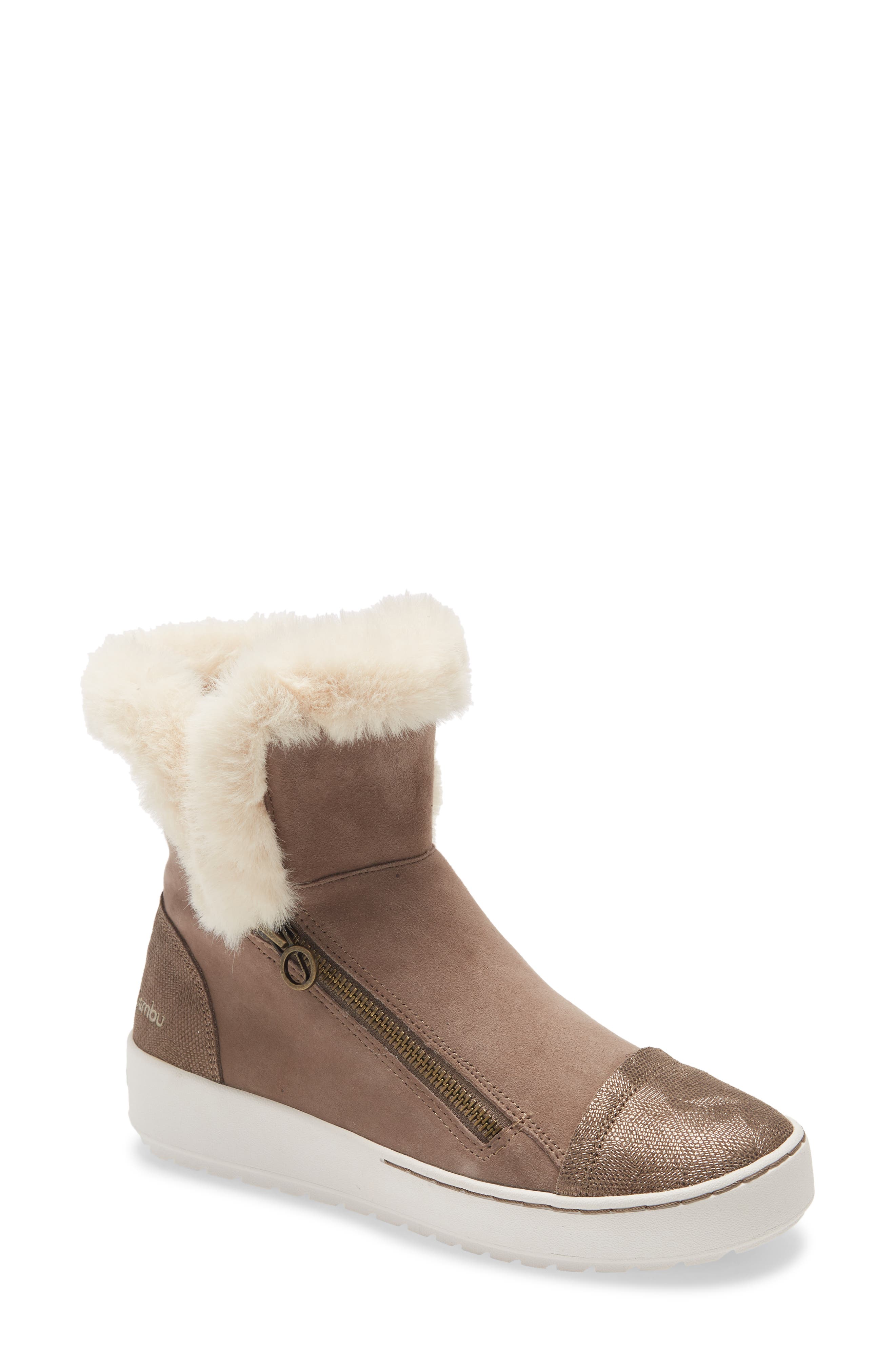 sneaker boots fur